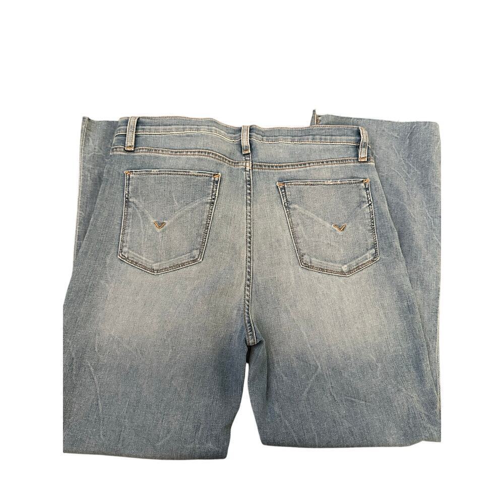 Hudson Los Angeles Women's Blue High Rise Barbara Bootcut Jeans Size 32 - Picture 2 of 8